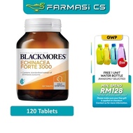 CLEARANCE Blackmores Echinacea Forte 3000mg 120 Tablets EXP:07/2026 [ Farmasi CS ]