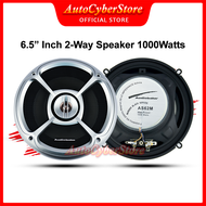 AUDIOBAHN AS62M 6.5" Inch 2-WAY COAXIAL SPEAKER 1000WATTS MAX POWER