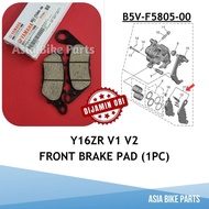 Yamaha Original Y16ZR Y16 V1 V2 ABS Front Brake Pad - B5V-F5805-00