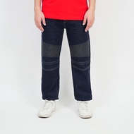 DAVIE JONES [BE FEARLESS] กางเกงจ็อกเกอร์ผู้ชาย Slim Fit Joggers สีกรม GP0156