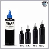 Dynamic Black Ink Bottle 1oz. 2oz, 3oz, 4oz