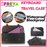 Keyboard Carrying Case for Mechanical Keyboard 61/68/84/87/98/104 Keys Protective Storage Travel Bag