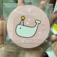 ของแท้❗️Ustar Naughty Chic Magic Matte Compact Foundation SPF20 PA++ แป้งปลาวาฬยูสตาร์