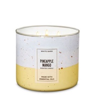 Bath and Body Works 3 wick Pineapple Mango Candle