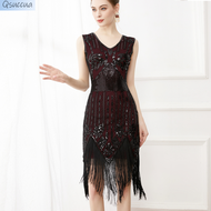 Women 1920s Dress 1920s Flapper Great Gatsby Costume Cocktail Dress Evening Prom Party Flapper 30S D