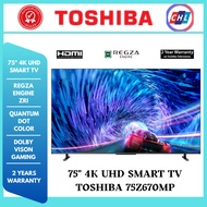 TOSHIBA 75" 4K UHD QLED SMART TV 75Z670MP