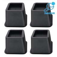 4/6Pcs Heavy-Duty Bed Chair Risers Furniture Feet Mats Non-Slip Wear Resistant Easy to Install Sofa