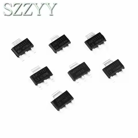 20PCS AMS1117 AMS1117-ADJ AMS1117-1.8 AMS1117-1.2 AMS1117-5.0 AMS1117-2.5 AMS1117-3.3 AMS1117-1.5 ne