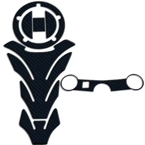For GSXR GSX-R600 750 1000 K3 K4 K5 K6 K7 K8 K9 L1-L6 Carbon Tank Cap Sticker Tank Pad Fork Triple T