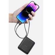 10K mAh PowerBank with Cable for iPhone and Android