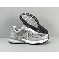 Pure Original NB990V5 Yuanzu Gray B Wide Men's Shoes Women's Shoes Low-Top Running Shoes Casual Full