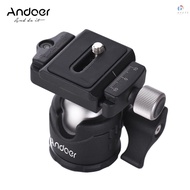 [P18] Andoer Mini Tabletop Ball Head 360 Degree Video Tripod Ballhead Mount with Quick Release Plate
