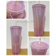 ⭐️Starbucks Bling Cold Cup⭐️แก้วหนาม Zebra⭐️Starbucks Studded Cold Cup⭐️Zebra Bling Cold Cup24oz🌟