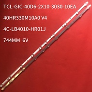 TCL 40S6500 - Bộ 2 thanh 10 led cho tivi TCL40S6500 40S6800 40P65 40D3000 và các dòng tương tự 40HR3