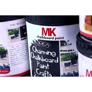 MK Chalkboard Paint 1 Liter / Chalk Board Paint / Blackboard Paint