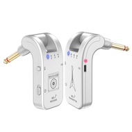 [STC1] WS-1 2.4GHz Wireless Guitar System Rechargeable Audio Transmitter and Receiver 4 Channels 30m