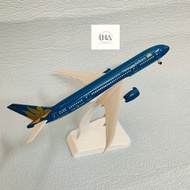 Mô Hình Trưng Bày Máy Bay Boeing 787 Hãng Hàng Không Quốc Gia _  Hợp Kim Cao Cấp