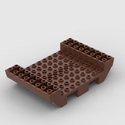 *Boat Base 8 x 12* X001 1 pc DIY enlighten block brick part No. 6054 Compatible With Other Assembles