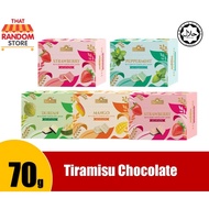 Royal De Dolton Layer Chocolate (Peppermint/Durian/Strawberry/Mango) 70g