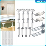 [Ahagexa] 16x Bifold Door Hardware Bifold Door Hardware Repair Replacement Parts, Bifold Door Bottom Closet Door Repair