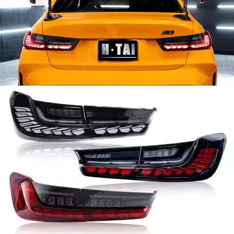 Taillight Assembly For BMW 3 Series G20 G28 G80 M3 320i 325i 330i 2019-2024 Taillamp Brake Lights Dr