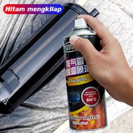 400ml Cat Knalpot Motor Mobil Anti Panas 800°C Hitam Doff Cat Semprot Tahan Panas Knalpot Cat Sempro