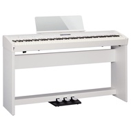 Roland FP-60X 88-key Digital Piano with RH5 Headphone and Adapter - White ( FP60X /RH-5)