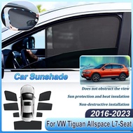 Car Sunshades For Volkswagen Tiguan 2021 Accessories VW Tiguan Allspace L7-Seat 2016 2017-2023 BW2 M