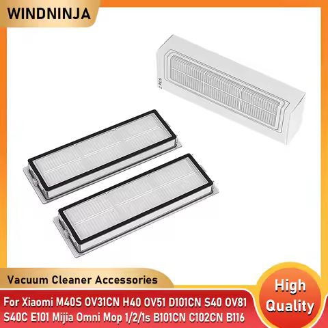 HEPA Filter For Xiaomi M40S OV31CN H40 OV51 D101CN S40 OV81 S40C E101 Mijia Omni Mop 1/2/1s B101CN C