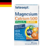Magnesium Calcium 500 Vitamin K2 + D3 2000 tetesept