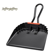 Industrial Metal Dustpan 12Inch Pan with Handle Handheld Dustpan Wide Scoopers and Debris Sweeping T
