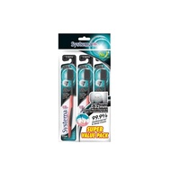 Systema Toothbrush Super Value Pack Silver Charcoal 3s (G)