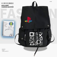 Playstation Sony PS Game Console ps5 Merchandise Men Women Youth Backpack Casual Schoolbag ww