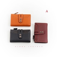 Genuine Leather Women's Wallet/Alona Tianna Wallet Women's Wallet Long Model