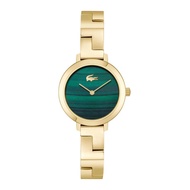 LACOSTE Tivoli รุ่น LC2001377 นาฬิกาข้อมือผู้หญิง สายสแตนเลส สีทอง หน้าปัด 28 มม.