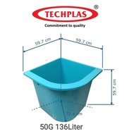 Ready stock🇲🇾Techplas Kolah Air / Water Tub / Tank / Tangki Bilik Mandi 30g 50g