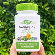 สารสกัดจากรากดอกแดนดิไลอัน Dandelion Root 1575 mg 100 Vegan Capsules (Nature's Way®)