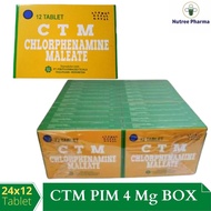 Ctm Pim 4 Mg Box Contains 24 X 12 tablet
