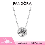 【100% Genuine】PANDORA Tree of Life Clear CZ Necklace