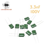 Good quality 2A332J 3.3nF 100V mica capacitors (Bag of 10)