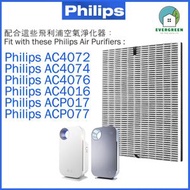EVERGREEN.. - 飛利浦 philips FY3107 AC4072 AC4074 AC4076 AC4016 ACP017 ACP077空氣淨化器備用過濾器套件替换用 替換濾芯 代用濾網(