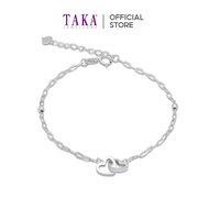 FC2 TAKA Jewellery Dolce 18K Gold Bracelet Hearts