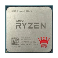 AMD Ryzen 5 1600X R5 1600X 3.6 GHz Six-Core Twelve-Thread CPU Processor 95W L3=16M Socket AM4 YD160XBCM6IAE gubeng