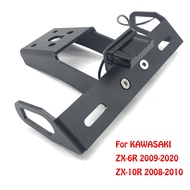 License Plate Frame Holder Tail Tidy Eliminator Registration Bracket With LED Lamp For KAWASAKI Ninj