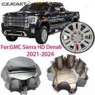 Jualan Panas Sesuai untuk 2019-2025 GMC Sierra Denali 2500 Chrome Wheel Hub Cap
