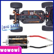 Wowowi 540 Brushed Motor  RC  Brushed Motor Strong Magnetic Force RC Upgrade Parts 2 Way Bearing for
