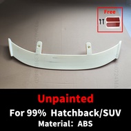 Universal Rear Spoiler Boot Wing For 99% Hatchback SUV like LEAF Qashqai X-Trail Rogue BMW X1 X3 Gol