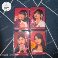 Photocard JKT48 Flowerful Official Freya | Zee | Shani | Gracia  |