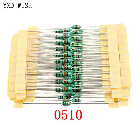 0510 1W Color Ring Inductors Assortment Kit 1/2W DIP Inductance 10UH 33UH 47UH 68UH 100UH 220UH 470U