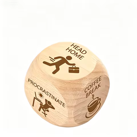 1PcsWork Decision Dice Set, Suitable for Board Games, Role-Playing, Dungeons & Dragons, Etc